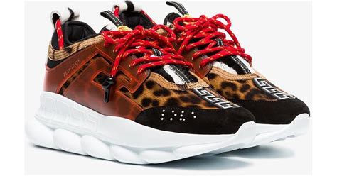 versus versace macro leopard|versace shoes for women.